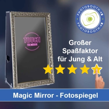 In Runkel einen Magic Mirror Fotospiegel mieten