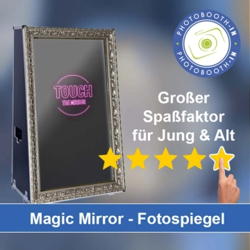 In Ruppichteroth einen Magic Mirror Fotospiegel mieten