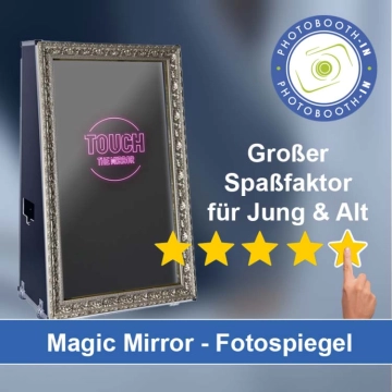 In Saal an der Donau einen Magic Mirror Fotospiegel mieten