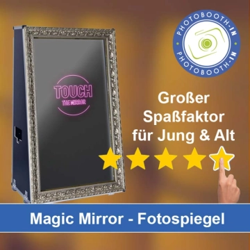 In Saalburg-Ebersdorf einen Magic Mirror Fotospiegel mieten