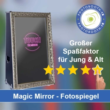 In Saalfeld/Saale einen Magic Mirror Fotospiegel mieten