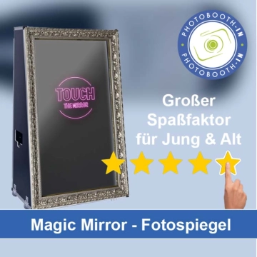 In Saarbrücken einen Magic Mirror Fotospiegel mieten