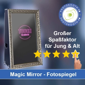 In Saarburg einen Magic Mirror Fotospiegel mieten