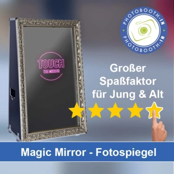 In Saarlouis einen Magic Mirror Fotospiegel mieten
