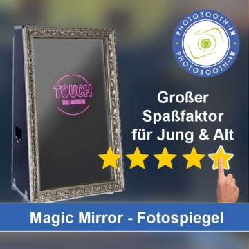 In Saarwellingen einen Magic Mirror Fotospiegel mieten