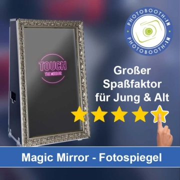 In Salzhausen einen Magic Mirror Fotospiegel mieten
