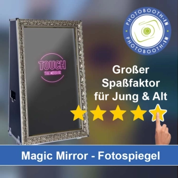 In Salzhemmendorf einen Magic Mirror Fotospiegel mieten