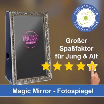 In Salzweg einen Magic Mirror Fotospiegel mieten