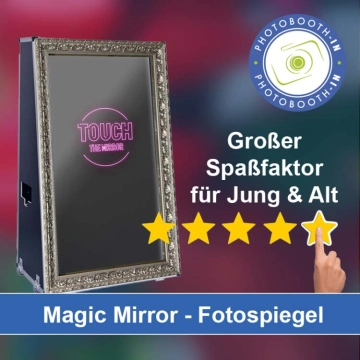 In Sande (Friesland) einen Magic Mirror Fotospiegel mieten