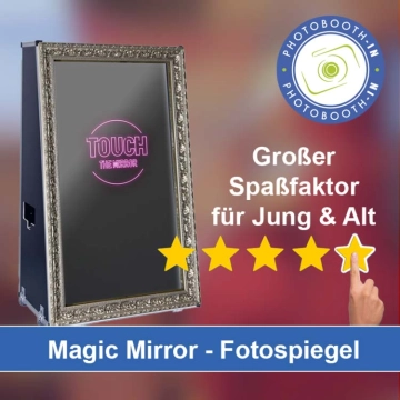In Sankt Egidien einen Magic Mirror Fotospiegel mieten