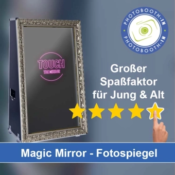 In Sankt Michaelisdonn einen Magic Mirror Fotospiegel mieten
