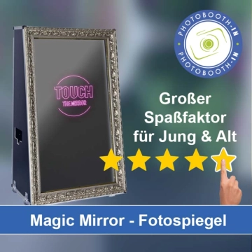 In Sankt Wolfgang einen Magic Mirror Fotospiegel mieten