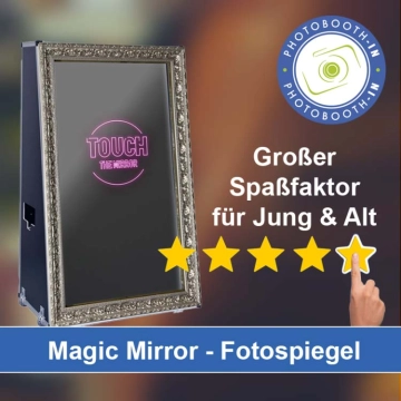 In Sarstedt einen Magic Mirror Fotospiegel mieten