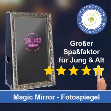 In Sassenburg einen Magic Mirror Fotospiegel mieten