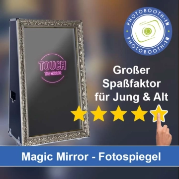 In Saterland einen Magic Mirror Fotospiegel mieten