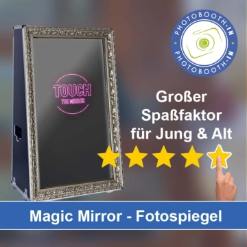 In Sauerlach einen Magic Mirror Fotospiegel mieten