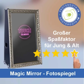 In Saulheim einen Magic Mirror Fotospiegel mieten