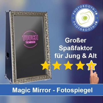 In Schaafheim einen Magic Mirror Fotospiegel mieten