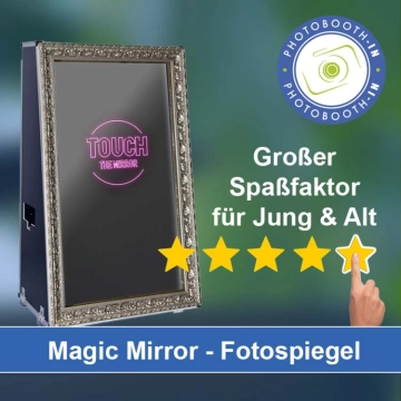 In Schacht-Audorf einen Magic Mirror Fotospiegel mieten