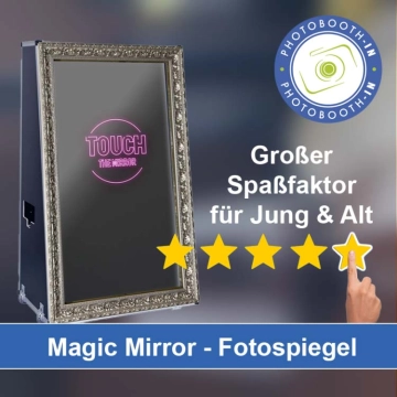 In Schalksmühle einen Magic Mirror Fotospiegel mieten