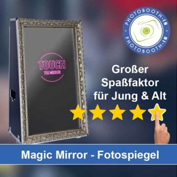In Schallstadt einen Magic Mirror Fotospiegel mieten