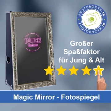 In Schenefeld (Kreis Pinneberg) einen Magic Mirror Fotospiegel mieten