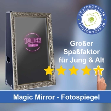 In Schenklengsfeld einen Magic Mirror Fotospiegel mieten
