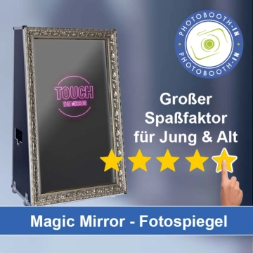In Scheßlitz einen Magic Mirror Fotospiegel mieten