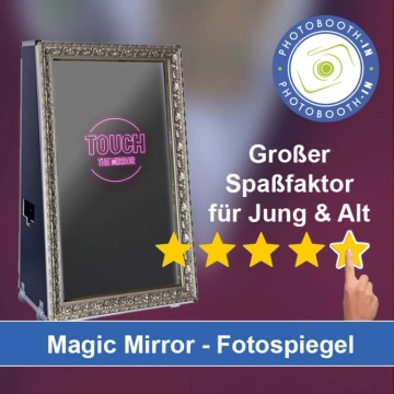 In Scheyern einen Magic Mirror Fotospiegel mieten