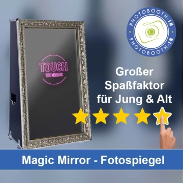 In Schiffdorf einen Magic Mirror Fotospiegel mieten