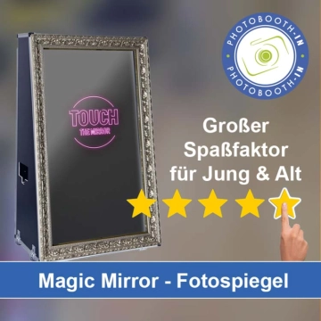 In Schiffweiler einen Magic Mirror Fotospiegel mieten