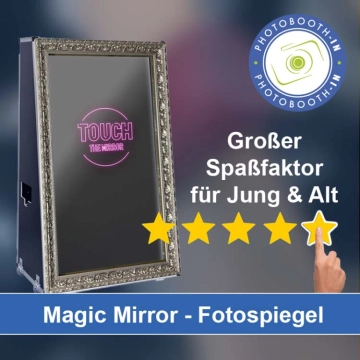 In Schirgiswalde-Kirschau einen Magic Mirror Fotospiegel mieten