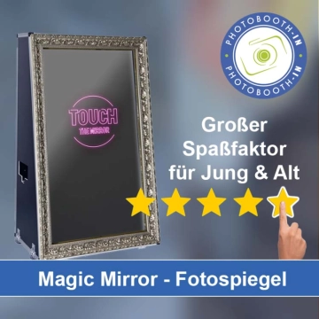 In Schkeuditz einen Magic Mirror Fotospiegel mieten