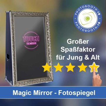 In Schkopau einen Magic Mirror Fotospiegel mieten