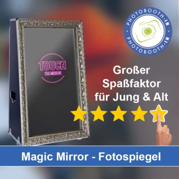 In Schleswig einen Magic Mirror Fotospiegel mieten