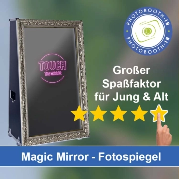 In Schleusingen einen Magic Mirror Fotospiegel mieten