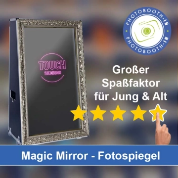 In Schliengen einen Magic Mirror Fotospiegel mieten