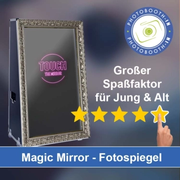 In Schlier einen Magic Mirror Fotospiegel mieten