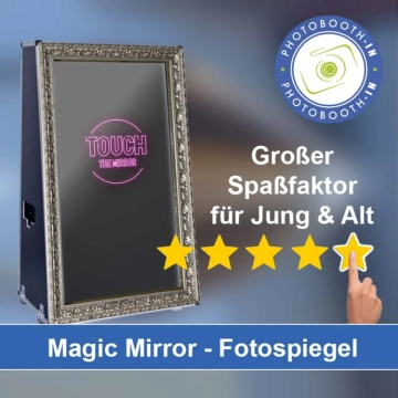 In Schlotheim einen Magic Mirror Fotospiegel mieten