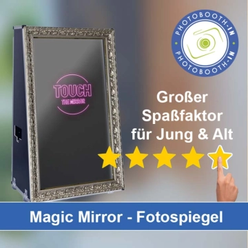 In Schmallenberg einen Magic Mirror Fotospiegel mieten