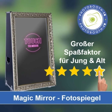 In Schmelz (Saar) einen Magic Mirror Fotospiegel mieten