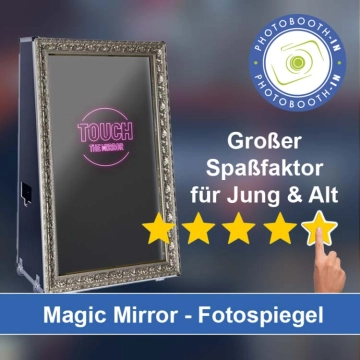 In Schmitten einen Magic Mirror Fotospiegel mieten