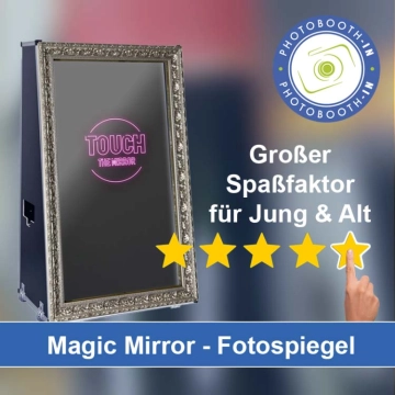 In Schnaittenbach einen Magic Mirror Fotospiegel mieten
