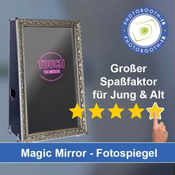 In Schneverdingen einen Magic Mirror Fotospiegel mieten
