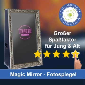 In Schöllnach einen Magic Mirror Fotospiegel mieten