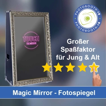 In Schömberg (Zollernalbkreis) einen Magic Mirror Fotospiegel mieten