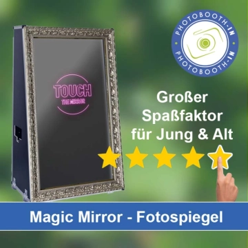 In Schönberg-Holstein einen Magic Mirror Fotospiegel mieten