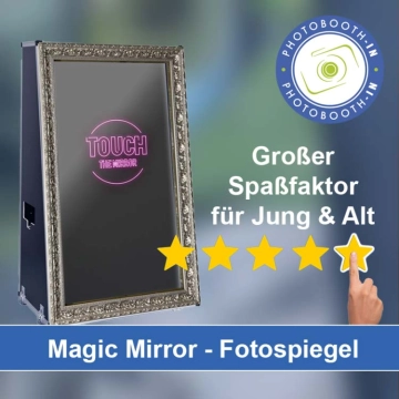 In Schönebeck (Elbe) einen Magic Mirror Fotospiegel mieten