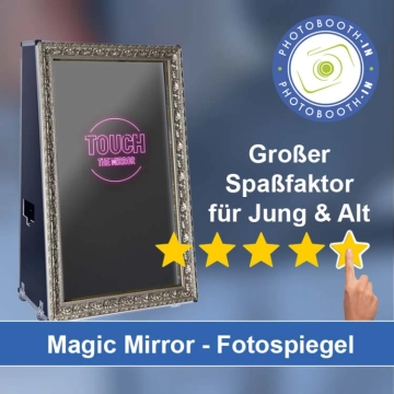 In Schönenberg-Kübelberg einen Magic Mirror Fotospiegel mieten