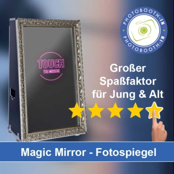 In Schönkirchen einen Magic Mirror Fotospiegel mieten